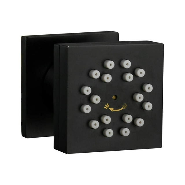 TFixol Square Shower Body Sprays Massage Nozzle Jet Massage Side Sprayer Spa 2-Function Wall Mount Jets Body Spray
