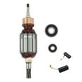 thumbnail image 1 of 513633-7 Rotor d'Armature avec Roulements et Brosses pour Hr4010C Hr4001C Hr4011C, 1 of 9