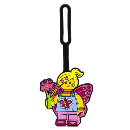 LEGO Minifigures Silicone Bag Tag - Butterfly Girl (52853)