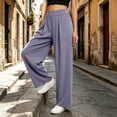 thumbnail image 5 of Mifsaly Wide Leg Track Pants Women High Waisted Pleated Athletic Pant Lightweight Breathable Flowy Casual Daily Wear Workout Clothes with Pockets Gray,XL, 5 of 7
