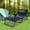 Blue&Gray, variant on Lilypelle Camping Cot,Portable Folding Outdoor Bed with Carry Bag for Adults Kids, Heavy Duty Cot for Traveling Gear Supplier,Beach Vocation,Grey&Red