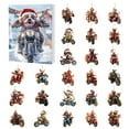 thumbnail image 3 of Dog Advent Calendar 2025, 24 Days Ornament Advent Calendar for Pets, Cute Dogs Advents Calendar for Dogs Lovers Holiday Gift & Home Décor,Christmas Advent Calendars, 3 of 7