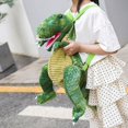 thumbnail image 4 of Dolity Dinosaur Plush Doll Gift Green, 4 of 8