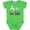 Apple Green, variant on Inktastic Future Scientist with Beakers, Test Tubes and Formulas Boys or Girls Baby Bodysuit