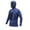 Blue, variant on IST PURiGUARD Hooded Spearfishing Rashguard with Speargun Loading Pad (Blue, X-Large)
