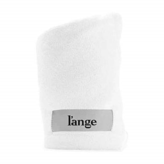L'ANGE HAIR wrap Towel Fast-Drying - Microfiber Hair Wrap Towels for Women No Frizz Hair Towel for Curly Long Thin Short Hair Absorbent Towel for Sleeping Showering MSRP $20 (White)