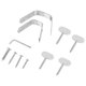 thumbnail image 3 of 1 Set of Creative Ham Fixing Holder Useful Ham Stand Storage Rack for Home, 3 of 3