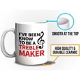 thumbnail image 5 of Sarcasm Musician Mug White 11oz - I'Ve Been Known To Be A - Music Teacher Techniques Player Duet Vocal Group Band, 5 of 7