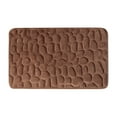 thumbnail image 4 of Kiplyki Cobblestone- Embossed Bathroom Bath Mat Non-slip Carpets In Wash Basin Bathtub Side Floor Rug Shower Room Doormat Memory Foam Pad, 4 of 9