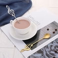 thumbnail image 5 of Easy to Clean Beautiful Gift Spoon Stainless Steel Mirror Polished Music Symbol Kitchen Tools Teaspoon Ice Cream Scoop The Spoon Dessert Spoon BLUE, 5 of 8