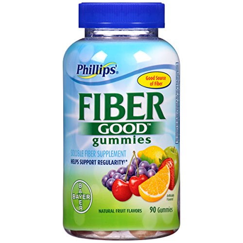 3 Pack Phillips Fiber Gummies, 90 Count Each