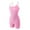 Pink, variant on Abomasnow Shorts Bodysuit for Women Tummy Control Shapewear Seamless Sexy Butt Lifting Workout Bodycon One Piece Short Jumpsuit