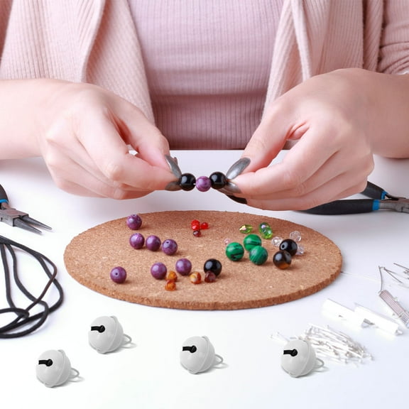 Uonlytech 50 Pcs Large Metal Wind Chimes Bells for Crafts, DIY Christmas Jingle Bells, Bulk for Home Decor