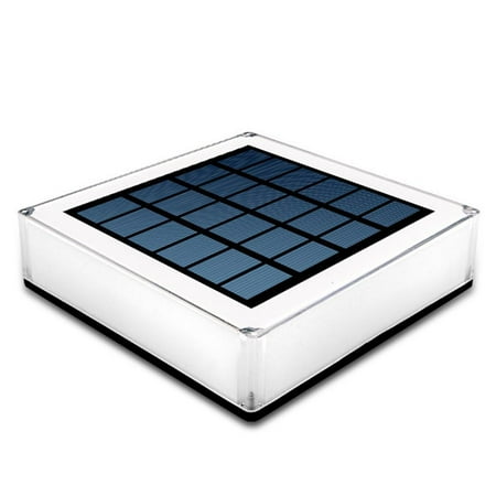 

Xewsqmlo 6pcs LED Solar Pillar Light Outdoor Waterproof Column Night Light Garden Decor