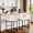 Beige, variant on EDX Barrel Bar Stools Set of 2, Modern Counter Height Barstools with Linen Fabric Upholstered Seat, 350lbs Capacity Kitchen Island Chair, Bar Stools with Metal Sled Base and Footrest, Light Grey