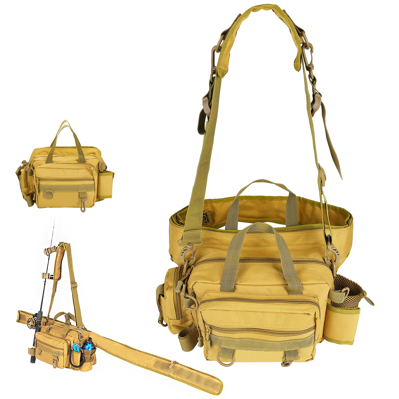 Outdoor Waterproof Carp Fishing Storage Bags  Fishing Tackle Camping Bag Case