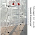 thumbnail image 3 of StarNight - Foldable Vertical Laundry Drying Rack, 23.6" x 13.75" x 41.3", White, 3 of 5