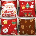 thumbnail image 2 of Funda de almohada para el día de Navidad, cubierta de cojín para sofá, sala de estar, dormitorio, cama, coche, decoración del hogar, 2 of 5