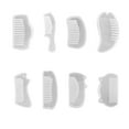thumbnail image 2 of Silicone Comb Mold Mirror Portable Comb Mould Reusable DIY Jewelry Making Tool, Type 3, 2 of 7
