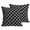 Black, variant on Throw Pillow Covers 18x18 Inch Set of 2 Moroccan Pattern Decorative Pillows Cushion Case Soft Square Pillowcases Blue Geometric Trellis Throw Pillows for Couch Sofa Bed Chair Home Decor