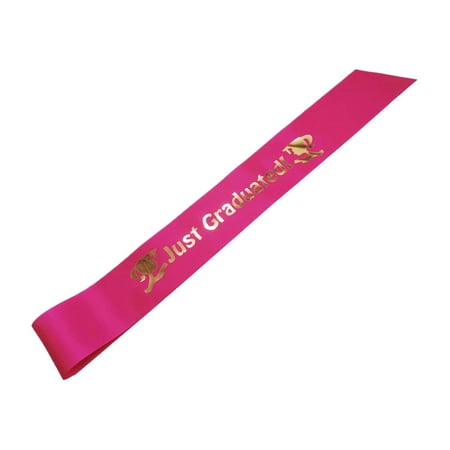 

YDNGF Graduation Season Shoulder Strap Ribbon Just Graduated Graduation Season Collection Shoulder Straps Birthday Party Etiquette Straps