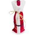 thumbnail image 1 of Cubierta de la Botella de Vino de Navidad, Bolsas Botellas Vino Navideñas, Cubrir Botellas de Vino de Navidad, Funda para Botella de Vino de Navidad, Decoración Cubierta Botella Vino, Rojo, 1 of 5