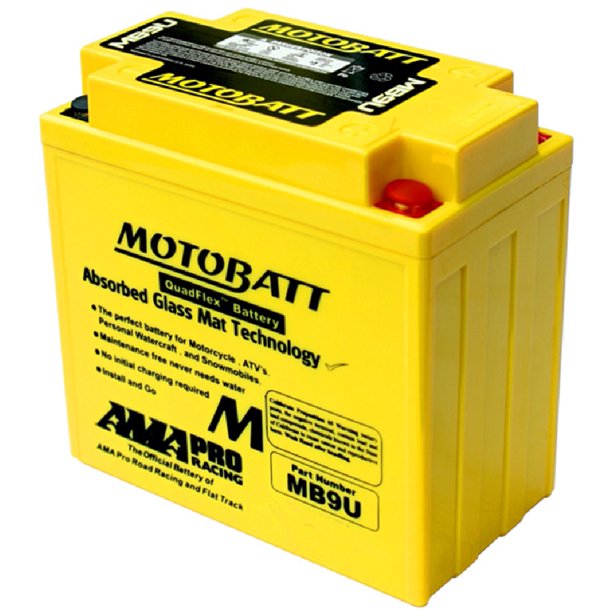 DB Electrical MB9U Battery Compatible With/Replacement For Motobatt