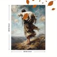 thumbnail image 3 of Good Shepherd Lamb Canvas Wall Art 15.75x11.81 Inches, 3 of 8