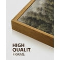 thumbnail image 3 of Drsoum Vintage Forest Scenery Home Decor Retro Woodland Landscape Canvas Wall Art Rustic Farmhouse Bathroom Office Decor 10x10in Natural Framed Frame, 3 of 5