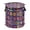 Mexican Pattern, variant on Pop-Up Collapsible Laundry Hamper With Zippered Lid Dual Handles 50L Mexican Pattern