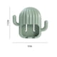 thumbnail image 2 of RV Soporte para cepillo de dientes de Cactus, gancho de almacenamiento multifuncional sin perforaciones para baño, color blanco, 1 ud., 2 of 5