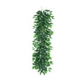 thumbnail image 2 of LmnLft Faux Evergreen Rattan Wall Garland - Lifelike Pothos Vine with Flexible Stems, Boho Home Office Hanging Greenery Decor, 2 of 7