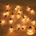 thumbnail image 4 of 2M Snowman Santa Claus Snowflake LED String Light Garland Xmas Tree Christmas Decoration For Home Navidad Natal New Year Gift, 4 of 5