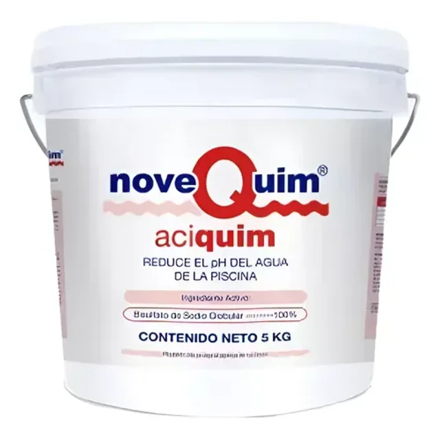 Quimico para Disminuir el pH de la Alberca Aciquim 5 Kg