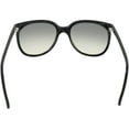 thumbnail image 3 of Ray-Ban Women's Gradient Cats RB4126-601/32-57 Black Round Sunglasses, 3 of 3