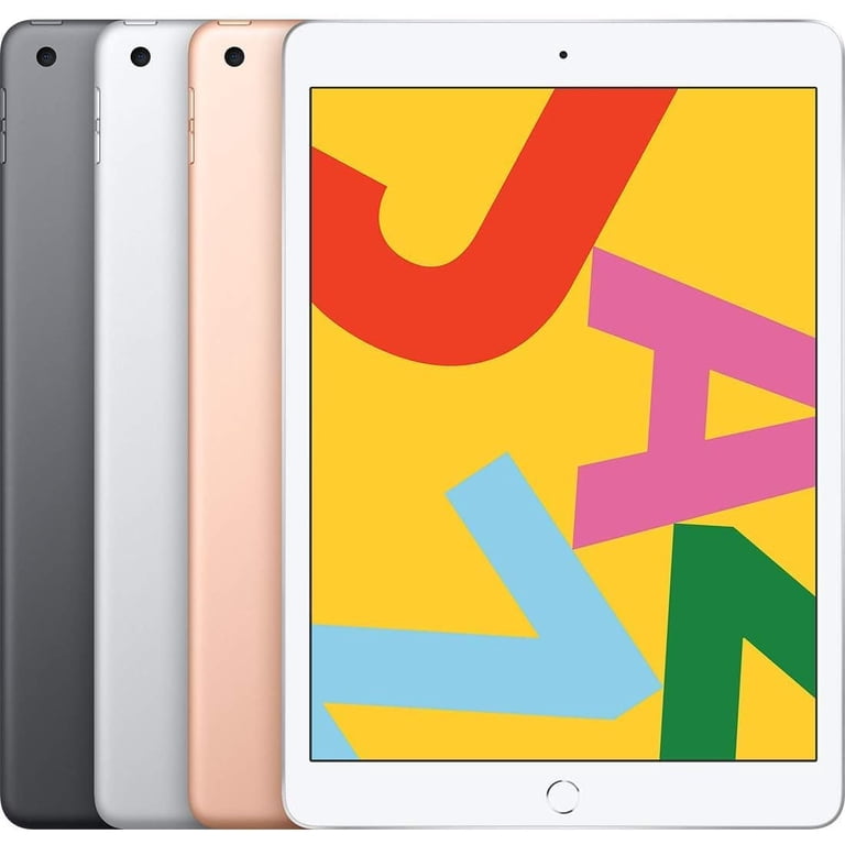 Restored Apple, iPad 7th Generation, Tablet, WiFi 128GB, Space