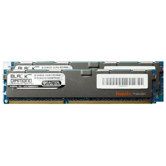 16GB 2X8GB Memory RAM for Cisco UCS C200 M2 DDR3 RDIMM 240pin PC3-10600 1333MHz Black Diamond Memory Module Upgrade