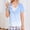 Blue, variant on Chemo Port Shirts for Women Short Sleeve Tear Away Tops with Drain Pockets After Rotator Cuff Shirts Shoulder Surgery Shirts for Women Chemo Port Adaptive Cloth Pink L