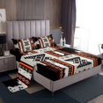 thumbnail image 1 of Erosebridal Western Aztec Sheet Set King, Boho Geometry Bedding Sets King Size, Rustic Cow Print Decor, Teen, 1 of 7