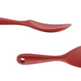 thumbnail image 4 of 8.7" Silicone Soup Ladle Spoon Wood Hand Restaurant Kitchen Scoop Utensil Cooking Supplies Red, 4 of 7