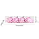 thumbnail image 3 of xihome Paquete de 4 adornos navideños de plstico para rbol, decoraciones colgantes de formas curiosas, rosa, dorado, verde, plateado y brillantes., 3 of 6