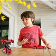 Toy Cars for 2-7 Year Old Boys, Transforming Toys Cars for 3 Year Old Boys and Toddlers, Robot Cars Toys for 4 Year Old