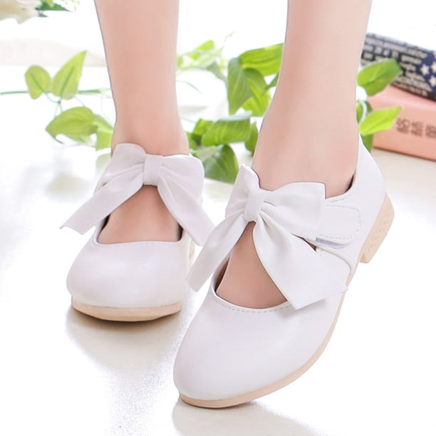 chinese dress ladies White English Boys’ Walking Shoe – Leather Dress Shoe from Spain 26 EU / 9.5 US / White / Leather main image 1