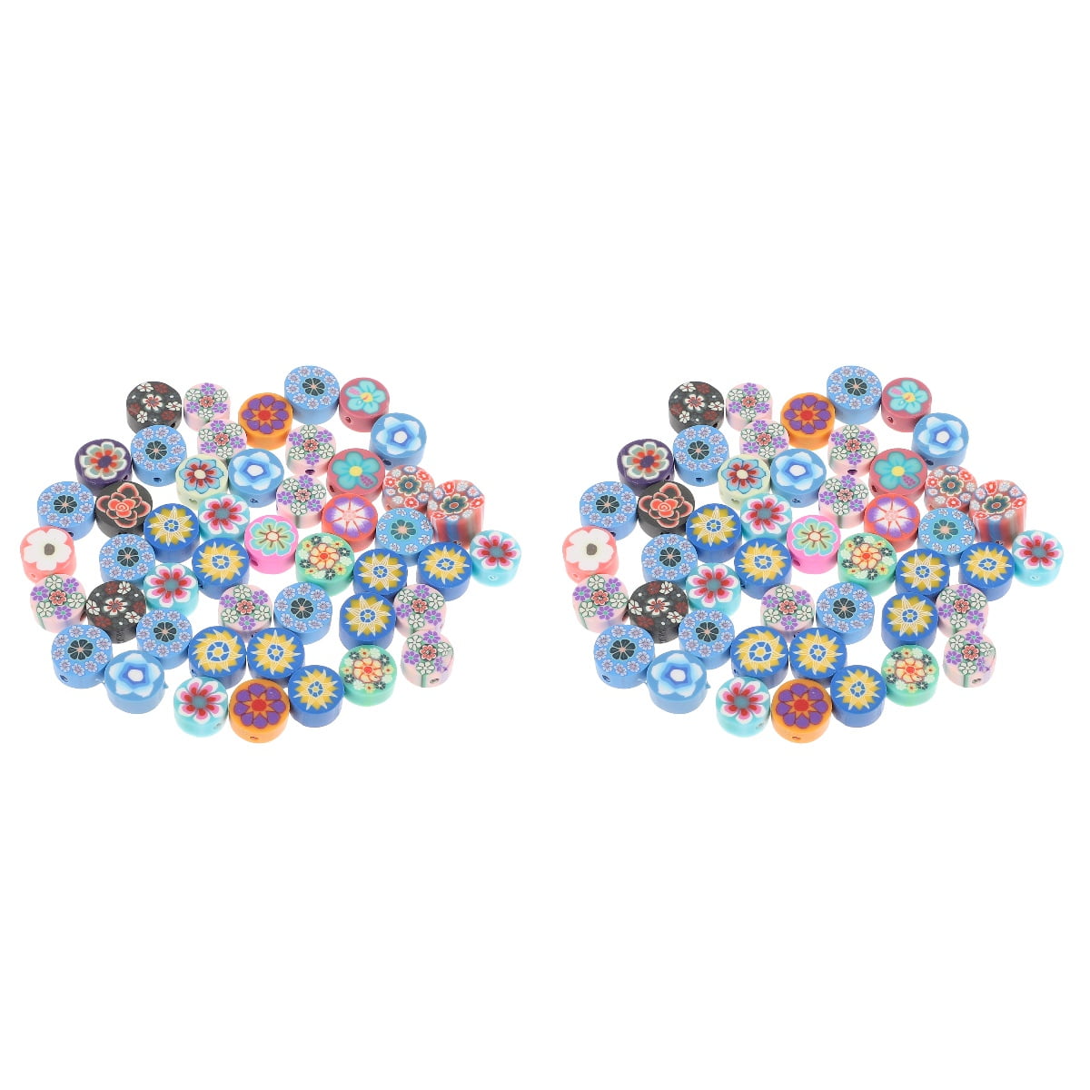 Beads Clay Spacer Beads Colored Bracelet Jewelry Charms Rondelle Charms