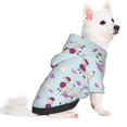 thumbnail image 2 of Fotbe Poodle Dog Sudadera con Estampado para Perros Pequeños – Suéter con Capucha para Mascotas, Tela Suave de Forro Polar con Bolsillo-Medium, 2 of 7