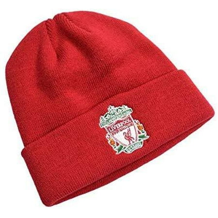 Liverpool FC Classic Crest Red Turn Up Hat