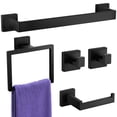 thumbnail image 1 of Juego de accesorios de baño UPRONE 304 de acero inoxidable, 5 piezas, 1 of 8