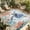 Turquoise, variant on 4' x 6' Outdoor Rug, Sea Turtle Coastal Outdoor Washable Rug Large Floor Carpet, Summer Beach Coral Ocean Nautical Non Shedding Area Rug for Outside, Patio, RV, Porch, Deck, Balcony, Camping