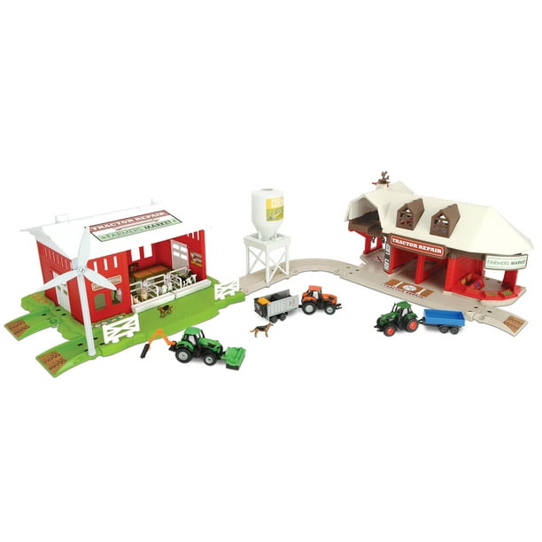 $100 piece deluxe farm playset set