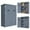 Dark Grey, variant on Outsunny 4'x1.5' Wooden Garden Storage Shed w/ Windows, Nature Wood